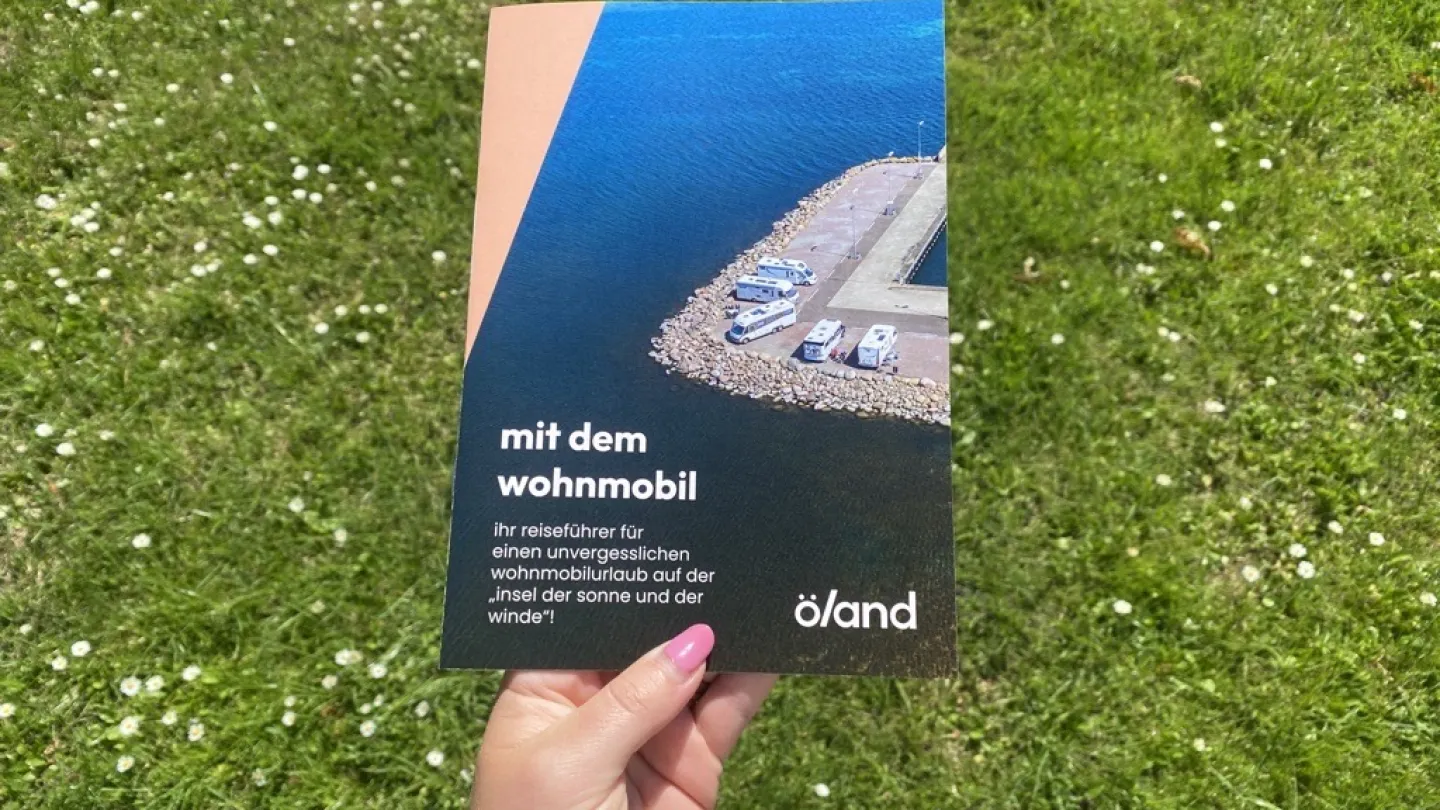 Husbil på Öland - Broschyr